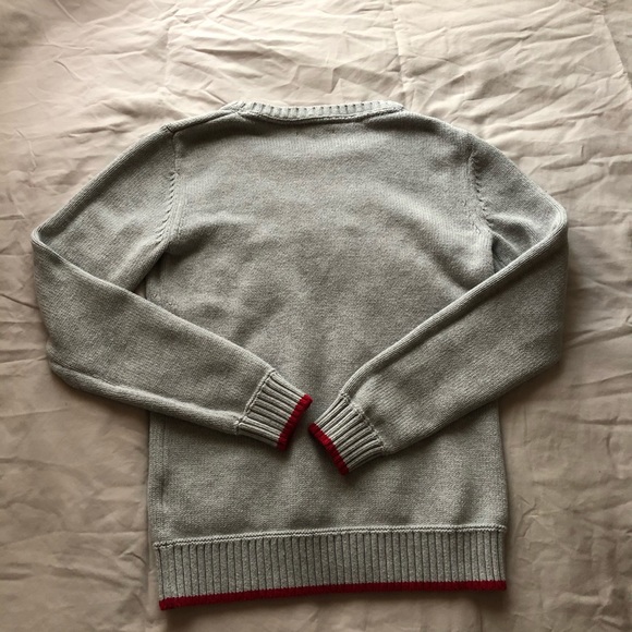 Light Grey Tommy Hilfiger Knitted Sweater - Picture 7 of 10